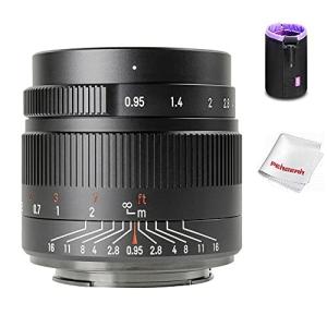 7artisans 35mm F0.95 手動単焦点レンズ 交換レンズ レンズポーチバッグ同梱