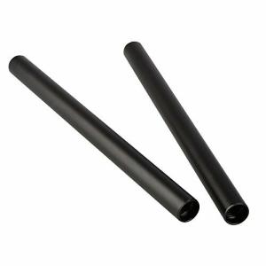 CAMVATE 15mmロッド長さ20cm 両側M12メスメスネジ延長可能 カメラDSLRリグレールシステムサポート 2本セ