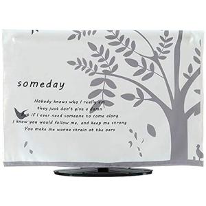 IKENOKOIテレビカバー 防塵カバー 液晶テレビカバー 可愛い 欧米風 60インチ