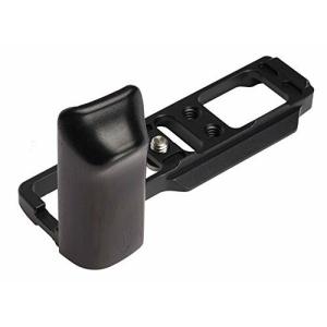 GR Ricoh GP-GR2 II用ハンドグリップメタル黒檀木材 WEPOTO