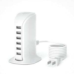 VHBW USB コンセント 充電器 タワー式