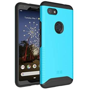 TUDIA 2層保護ケース Google Pixel 3a と互換性があり 米軍MIL規格 耐衝撃性 薄型ハードTPU保護カバーGoogl