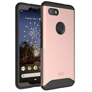 TUDIA 2層保護ケース Google Pixel 3a と互換性があり 米軍MIL規格 耐衝撃性 薄型ハードTPU保護カバーGoogl