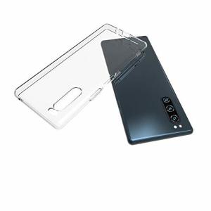 AXYO Xperia 5 ケース Xperia 5 6.1インチ クリア カバー TPU ソフト 衝撃吸収 背面カバー 超軽量 極薄 落下防止 耐スク