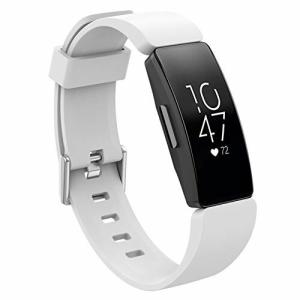 Comtax for Fitbit Inspire/Inspire HR ベルト 交換用バンド 柔らかいシリコン替えストラップ 調整可能 多色選択 スポー