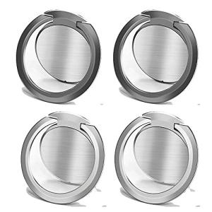 スマホリング oumino 携帯リング 薄型 4枚セット スマホ ホルダー iPhone 12 Pro リング 指りんぐ マグネット式