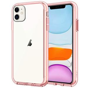 JEDirect iPhone11 ケース  衝撃吸収 バンパーカバー 傷つけ防止 クリアバック (ローズ