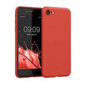kwmobile 対応: Apple iPhone SE  / SE  / 8 / 7 ケース - 極薄 衝撃吸収 TPU シリコンケース - マイクロファイバー