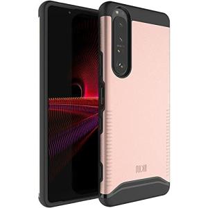 TUDIA Sony Xperia 1 III ケース 米軍MIL規格 2層保護 耐衝撃性超薄型ハードTPU保護ケース Sony