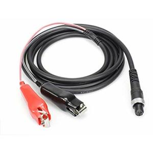 HEMAJUN 電動 リール 2芯 タイプ 用 ワニ口 仕様 電源 コード 2.5m