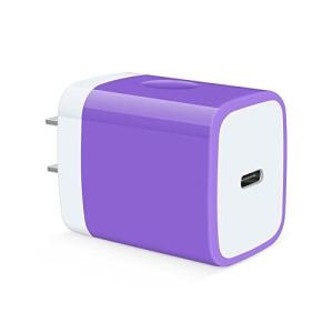 PD 充電器 20W USB-C電源アダプタ 急速充電器 Type-C PD3.0対応/PSE認証/コンパクト Hootek タイプC 充電器 USB コンセン