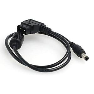 SZRMCC Anton-Bauer D Tap to DC 5.5X 2.5mm Power Supply Cable for DSLR Rig BlackMagic Cameras SmallHD DP6-SDI DP6-SLR Monitor (Straight DC2.5 with Ma
