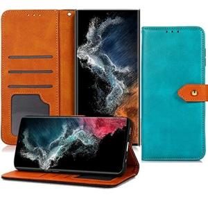 For Galaxy S22 Ultra ケース 手帳型 カバー Ubefuu ギャラクシー S22 ウルトラ SC-52C/SCG14 手帳型ケース 財布型 カード収