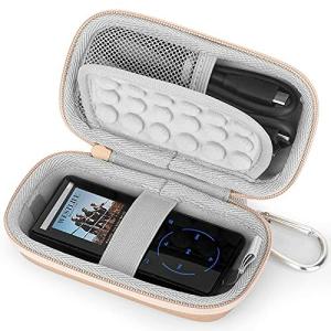 YINKE 収納ポーチ 録音機 キャリングケースレコーダー 収納ケース MP3プレーヤー収納 ポータブル 通学/通勤 (Rose