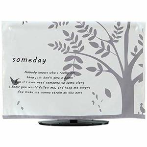 IKENOKOIテレビカバー防塵カバー液晶テレビカバー可愛い欧米風65インチ