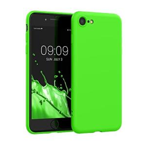 kwmobile 対応: Apple iPhone SE  / SE  / 8 / 7 ケース - 極薄 衝撃吸収 TPU シリコンケース - マイクロファイバー