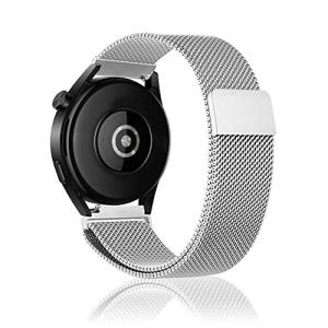 SeGinn Xiaomi Watch S1 Active/Xiaomi Watch S1/Xiaomi Mi Watch/Huawei Watch GT 3 Pro 46mm/GT 3 46mm/GT Runner 対応 バンド 22MM 磁気 バック
