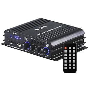 パワーアンプ小型 2.1チャンネル 家庭用 Bluetooth5.0 アンプ