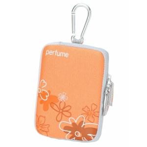 ETSUMI デジタルカメラケース パヒュームNP カラビナ付属 オレンジ E-1729