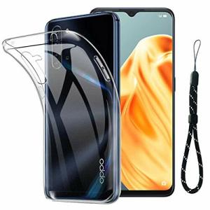 TRkin OPPO Reno3 A ケース OPPO Reno 3A カバー クリア TPU透明保護 ソフト シリコンケース 薄型 落下防止 衝撃吸収 耐