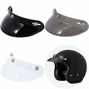 (Chern Yueh) ヘルメットバイザー ブラック (Black) Visor