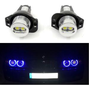 BMW用ledヘッドライトエンジェルアイズハローリングマーカー電球2006 2007 2008 E90 E91