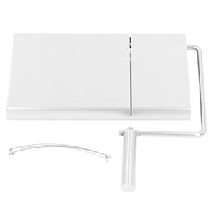 01 02 015 チーズスライサー、交換用ワイヤー付きステンレス鋼チーズカッターワイヤーカッター付