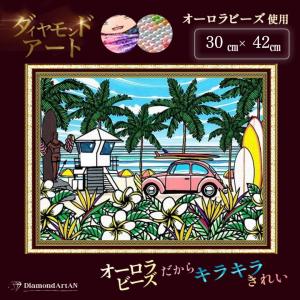 GA-465 ダイヤモンドアート キット 香水 花 額装デザイン 四角 手芸