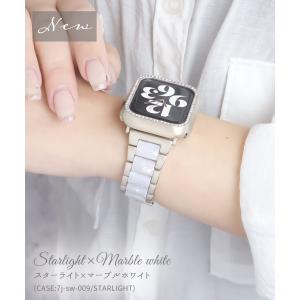 アップルウォッチ バンド 女性 レディース ス...の詳細画像3