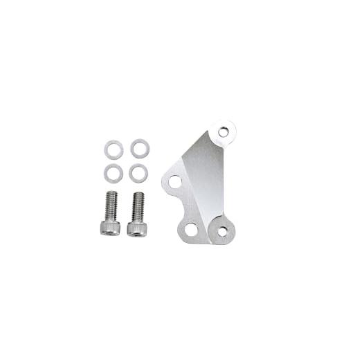 プロト(Plot) キャリパーサポート [ブレンボ40mmピッチ] シルバー シングルディスク CB...