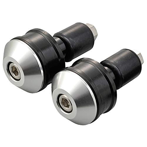 デイトナ(Daytona) バーエンド バイク 汎用 内径φ14-19 ヘビーウェイト アルミビレッ...