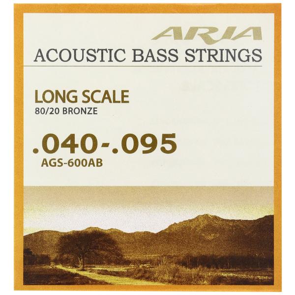 ARIA アリア Acoustic Bass アコースティックベース弦 80/20ブロンズ AGS-...