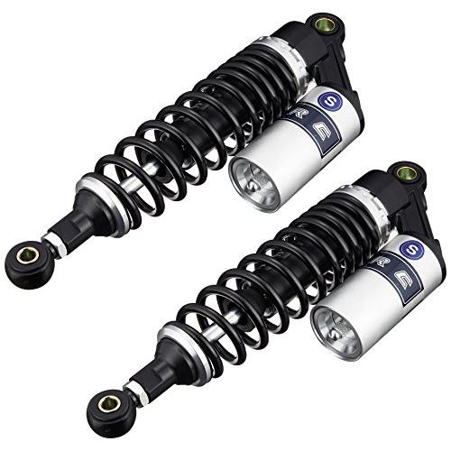 バイクパーツセンター リアサスペンション RCリアショック Sタイプ 黒/銀 Ver.R 50103...