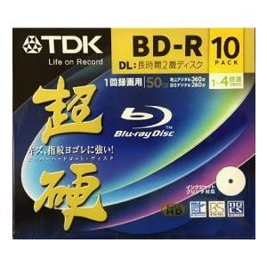 TDK　KBRV50HCPWB-10B　超硬　BD-R　DL　録画用　長時間2層ディスク