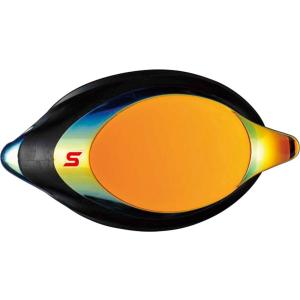 [スワンズ] スイミングゴーグル 度付きレンズ SRXCL-M PAF SMOR スモーク×フラッシ...