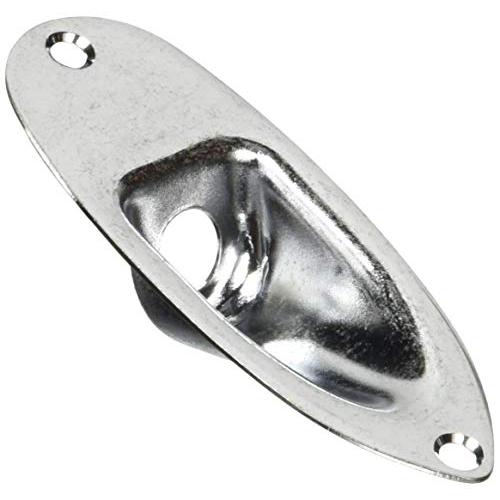 GOTOH ストラト用ジャックプレート、クローム レリック(PJCS-1AC) JCS-1RELIC