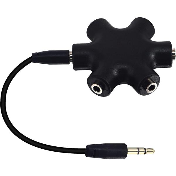 【mybest掲載】leeyovk マルチイヤホンスプリッター 3.5mm 音声分配器 | Swit...