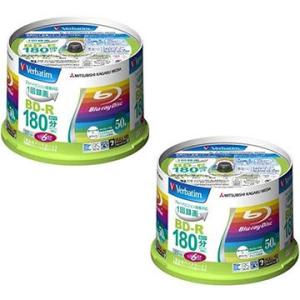 Verbatim BD-R 25GB 130分 VBR130RP50V1X2 50DiscPackX...