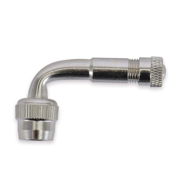 プロトメンテナンス(PLOT) バイク用 エクステンションエアバルブ90度SILVER バイク・自動...