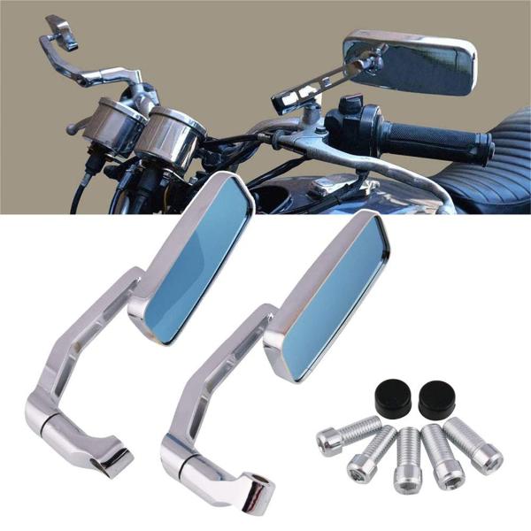 Sporacingrts Convex Motorcycle Mirrors, 360° Adjus...