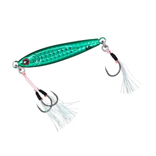 ダイワ(DAIWA) ソルティガCVジグSLJ 80g 3Dフルグリーン