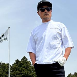 ゴルフウェア メンズ 半袖 春夏 七分袖 モッ...の詳細画像4