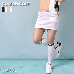 ゴルフウェア レディース ゴルフ スカート ストレッチ コモンゴルフ COMONGOLF サンタリート 50代 40代 CG-L23026B｜diana