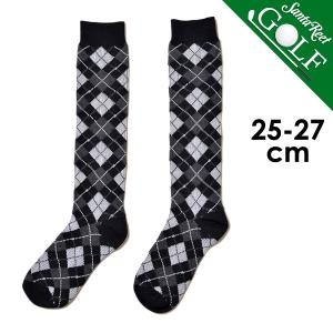 靴下 くつ下 ゴルフウェア ロング ソックス メンズ ゴルフ