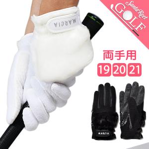 ゴルフ手袋  ゴルフ 手袋 レディース 両手用 グローブ 左右セット ボア付き 冬用 グローブ ゴルフ小物 サンタリート IF-GF0209