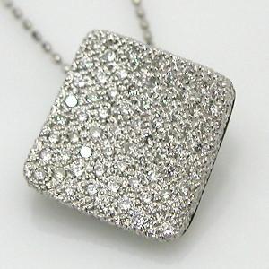 良品質 PTブラックダイヤペンダントネックレス大粒 0.5ct ブラック