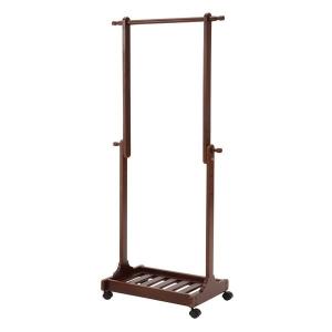 春の新作シューズ満載 ハンガーラック スリム おしゃれ コートハンガー 木製 ポールハンガー