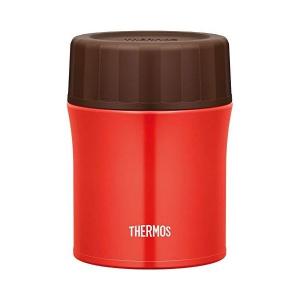 Thermos サーモス 真空断熱スープジャー フードコンテナー レッド R 500ml 2ピース