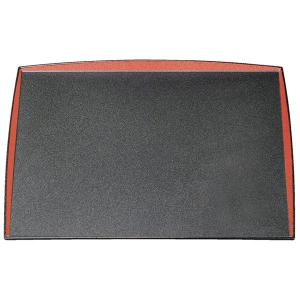 尺2 角わたらせ盆 トレー 黒渕朱パールsl 360mm 360mm 13mm 日本製 和食 レストラン 店舗 お店 代引不可