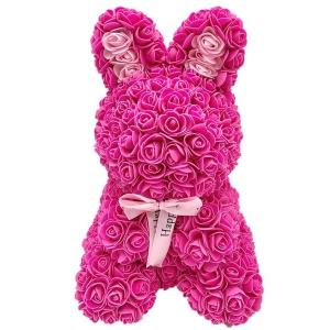 アーティフィシャルバニーツートンカラー 濃ピンク ピンク Userguest Com